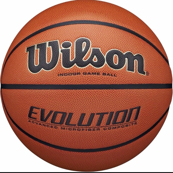 Wilson Other - Wilson Evolution Basketball - Orange with Black Accents